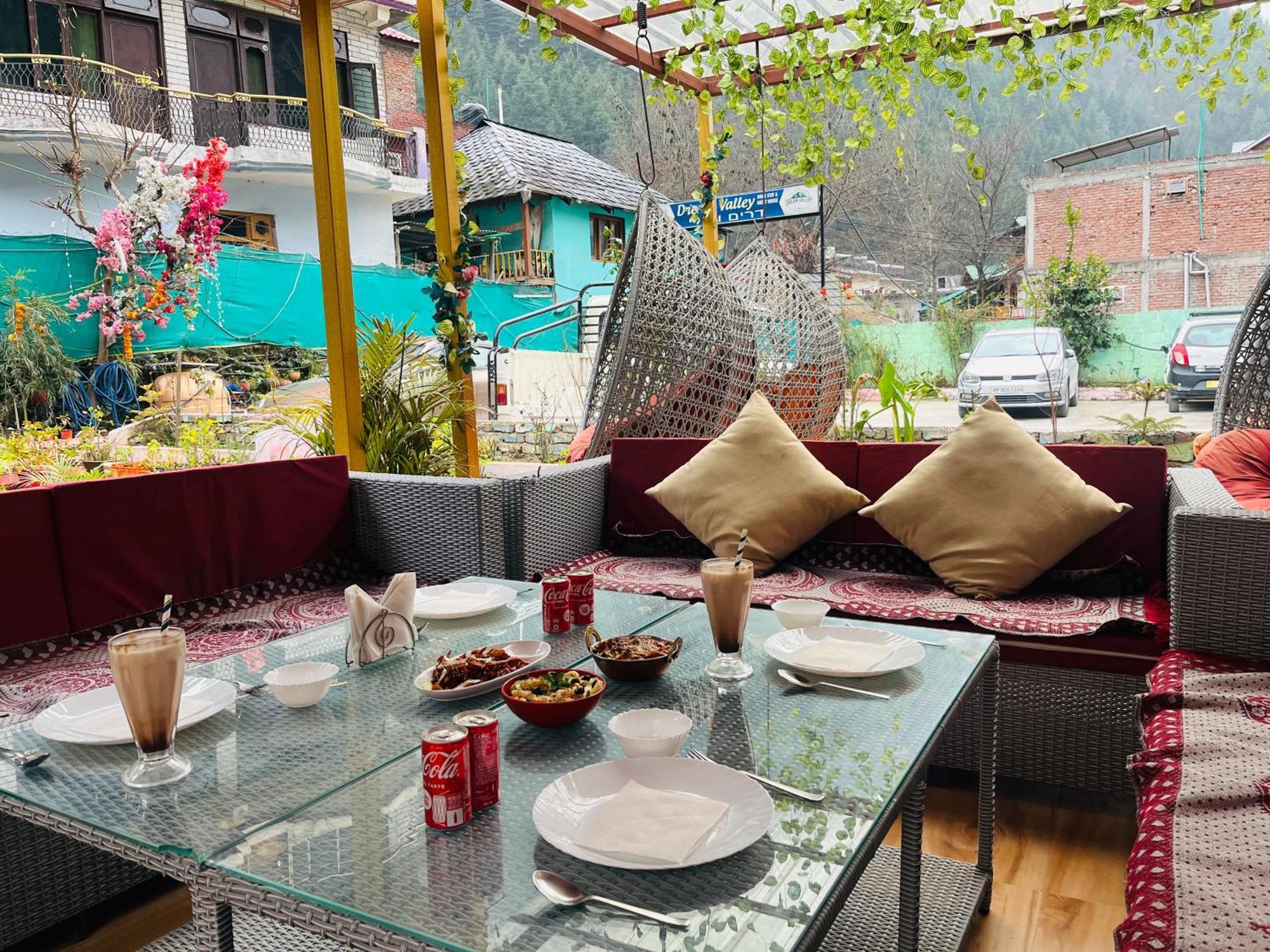 Hotel Dream Valley Kasol #Near Mall Road #River View #Parking #Gaming Zone #Open Terrace #Restaurant Exterior foto