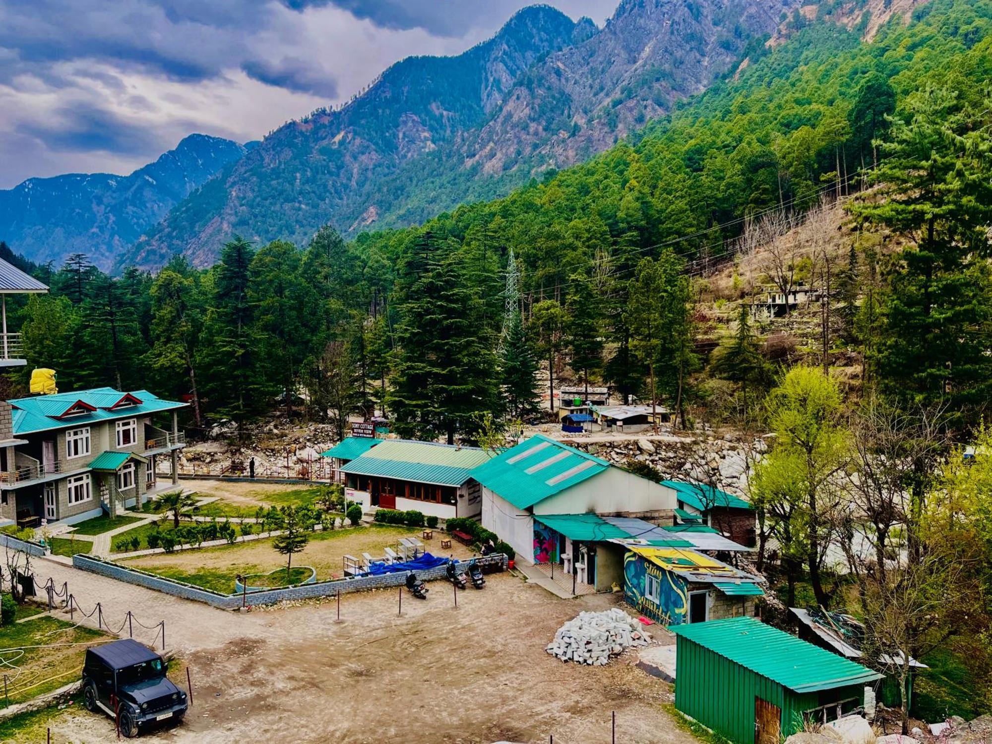 Hotel Dream Valley Kasol #Near Mall Road #River View #Parking #Gaming Zone #Open Terrace #Restaurant Exterior foto
