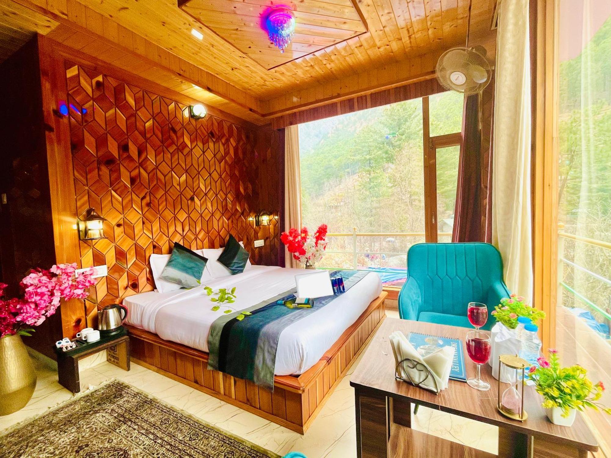 Hotel Dream Valley Kasol #Near Mall Road #River View #Parking #Gaming Zone #Open Terrace #Restaurant Exterior foto