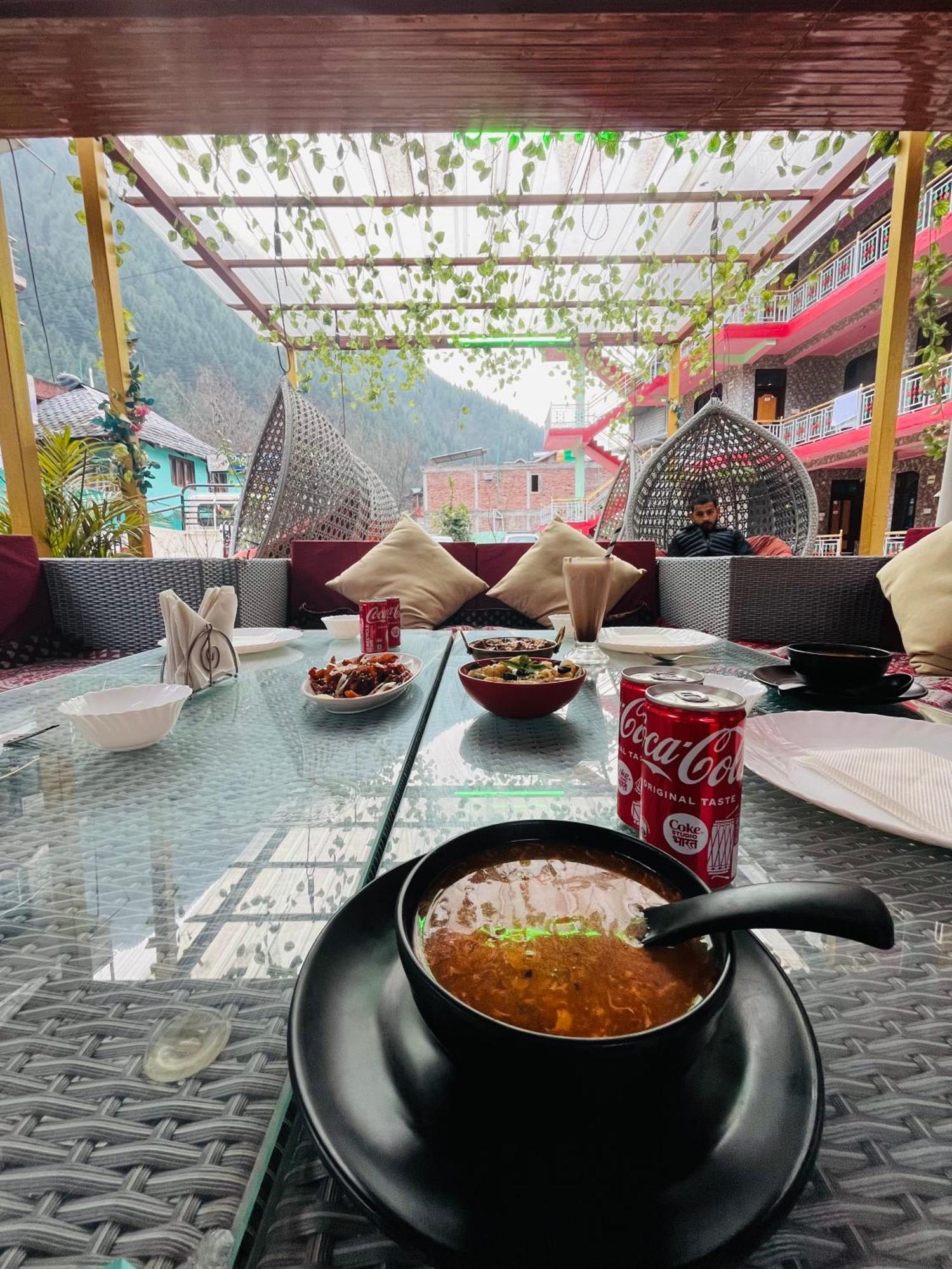 Hotel Dream Valley Kasol #Near Mall Road #River View #Parking #Gaming Zone #Open Terrace #Restaurant Exterior foto